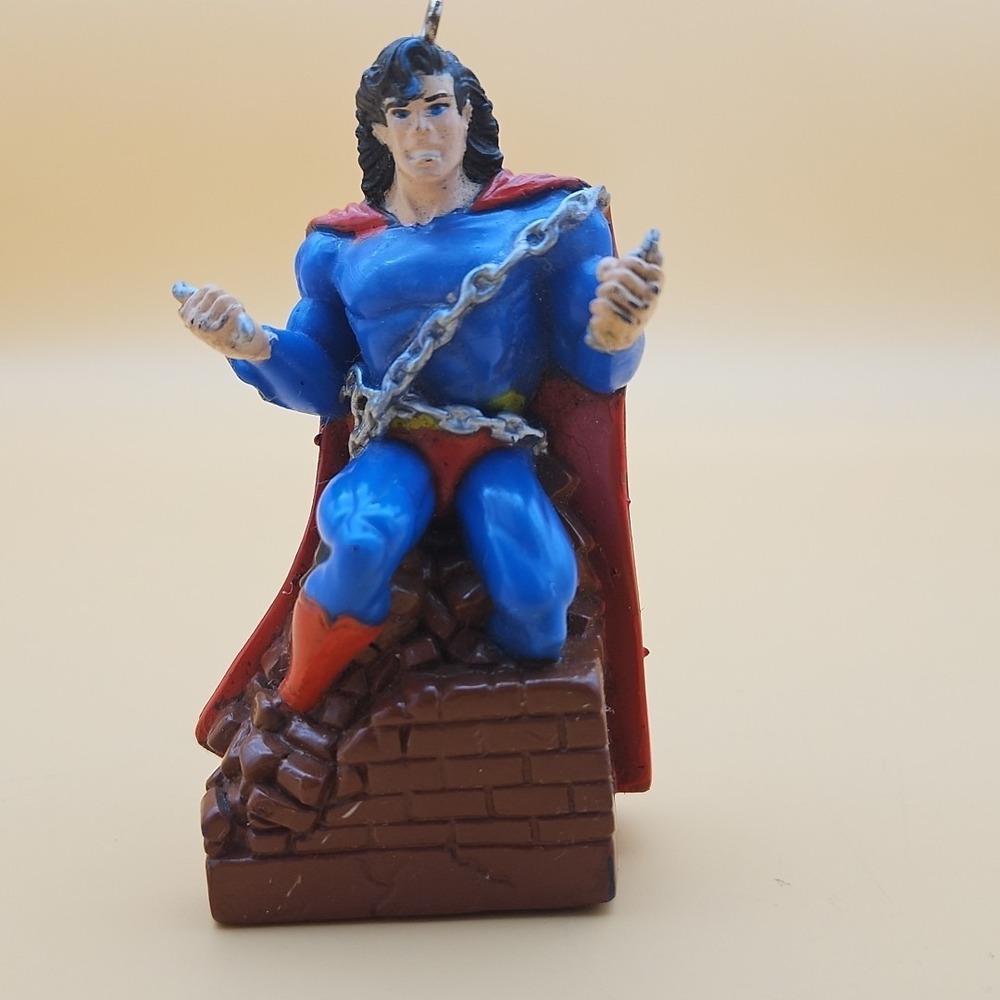 Vintage‎ Superman Pencil Topper Keychain 1995 DC Comics
